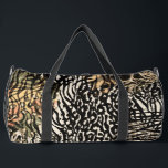 Bolso De Deporte Grande Animal print zebra modern Luxury sport bag<br><div class="desc">Animal print modern sport bag. Carry your essentials in style with this bag tote bag. Designed a texture and a unique animal print, this bag is both fashionable and versatile. Its spacious interior makes it perfect for daily use—whether for shopping, work, school, or travel—while the durable fabric ensures comfort and...</div>