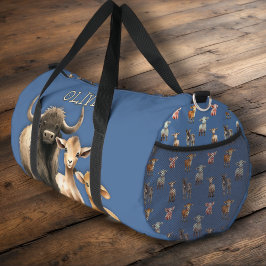 Bolso De Deporte Grande Animales de granja Niños personalizados