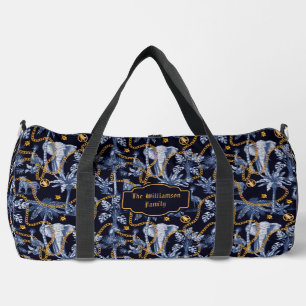 Bolso De Deporte Grande Animales de la selva tropical cadenas de oro viaje