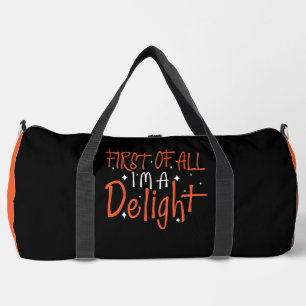 BOLSO DE DEPORTE GRANDE ANTE TODO SOY UN DELICIOSO 