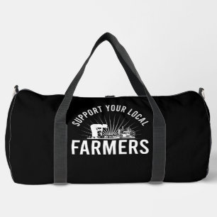 BOLSO DE DEPORTE GRANDE APOYA A TUS GRANJEROS LOCALES