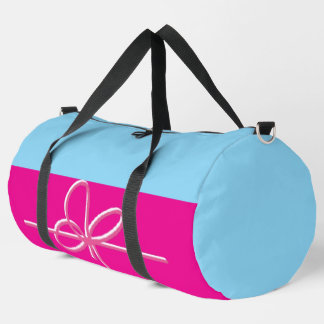 Bolso De Deporte Grande Arco sobre Rosa Grande
