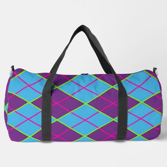 Bolso De Deporte Grande Argyle (Anverso)