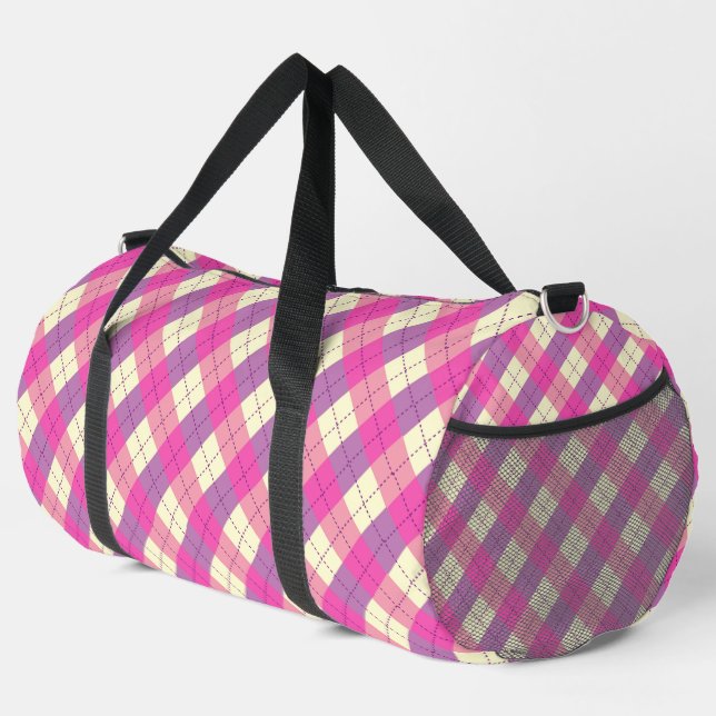 Bolso De Deporte Grande Argyle Plaid (Esquina derecha)