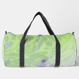 Bolso De Deporte Grande Armonía Suave Verde y Lavanda