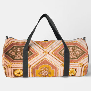 Bolso De Deporte Grande Arquitectura húngara rosa y rosa