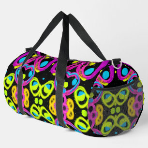 Bolso De Deporte Grande arte abstracto brillante