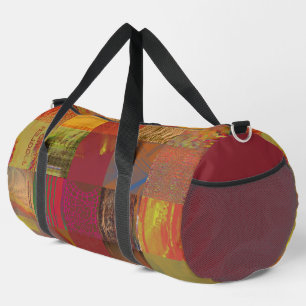 Bolso De Deporte Grande Arte abstracto de fallas de manipulador de palabra