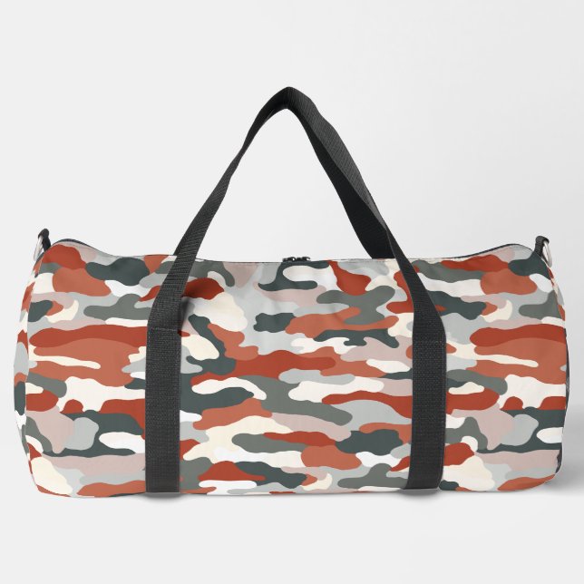 Bolso De Deporte Grande Autumn Camouflage (Anverso)