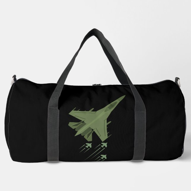 Bolso De Deporte Grande aviones (Anverso)