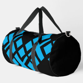 Bolso De Deporte Grande Azul cielo negro