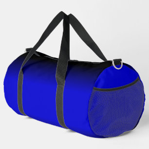 Bolso De Deporte Grande Azul eléctrico sólido