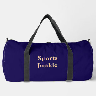 Bolso De Deporte Grande Azul marino marino deportivo