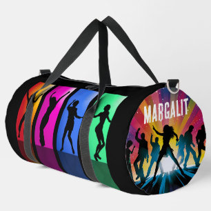Bolso De Deporte Grande Bailarina de danza Hip Hop Concierto Música