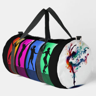 Bolso De Deporte Grande Bailarina de danza Hip Hop Concierto Música