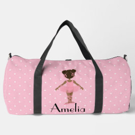 Bolso De Deporte Grande Ballerina Duffel Bag infantil afroamericana