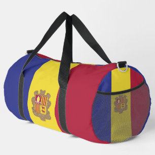 Bolso De Deporte Grande bandera de Andorra