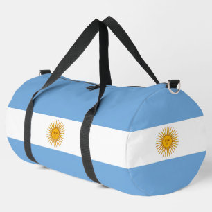 Bolso De Deporte Grande bandera de Argentina