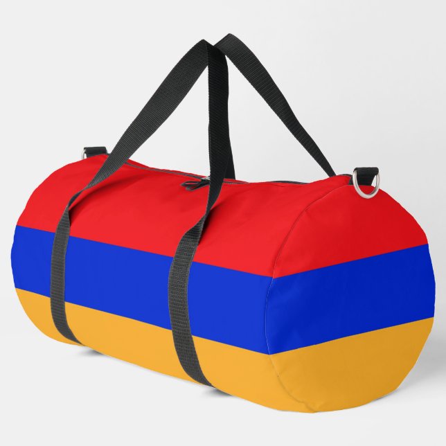 Bolso De Deporte Grande Bandera de Armenia (Esquina izquierda)