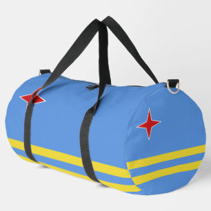 Bolso De Deporte Grande Bandera de Aruba