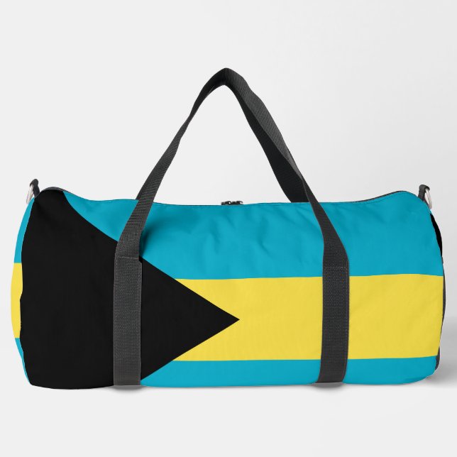 Bolso De Deporte Grande Bandera de Bahamas (Anverso)