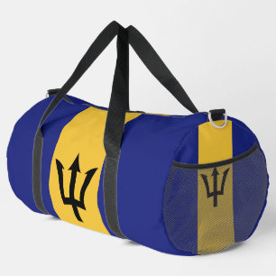 Bolso De Deporte Grande Bandera de Barbados