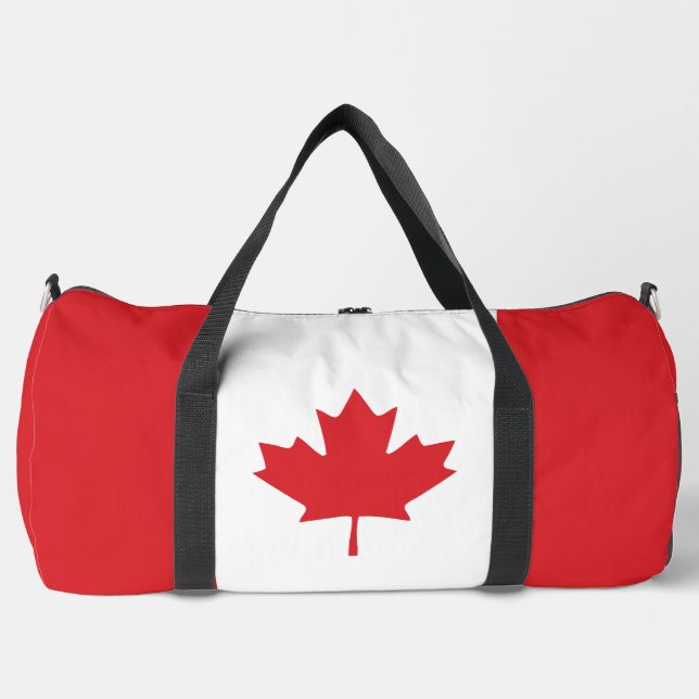 Bolso De Deporte Grande Bandera de Canadá (Anverso)
