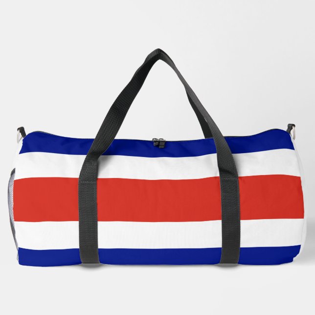 Bolso De Deporte Grande Bandera de Costa Rica (Reverso)