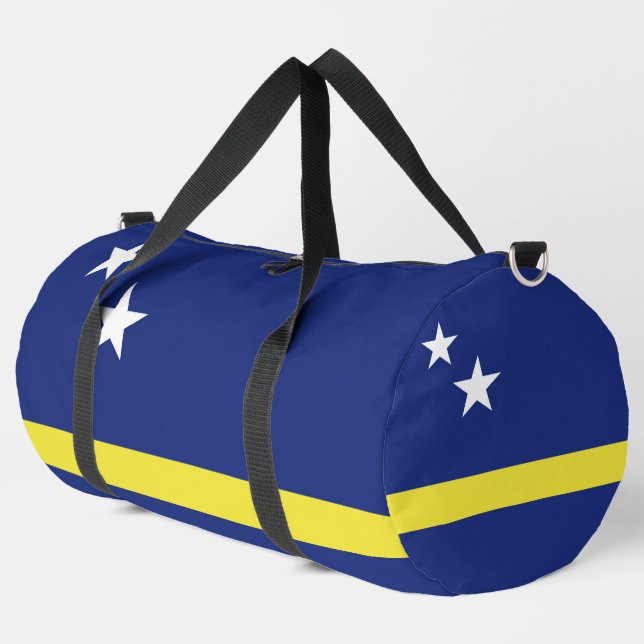 Bolso De Deporte Grande Bandera de Curazao (Esquina izquierda)
