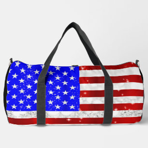Bolso De Deporte Grande Bandera de EE. UU. - Patriótica
