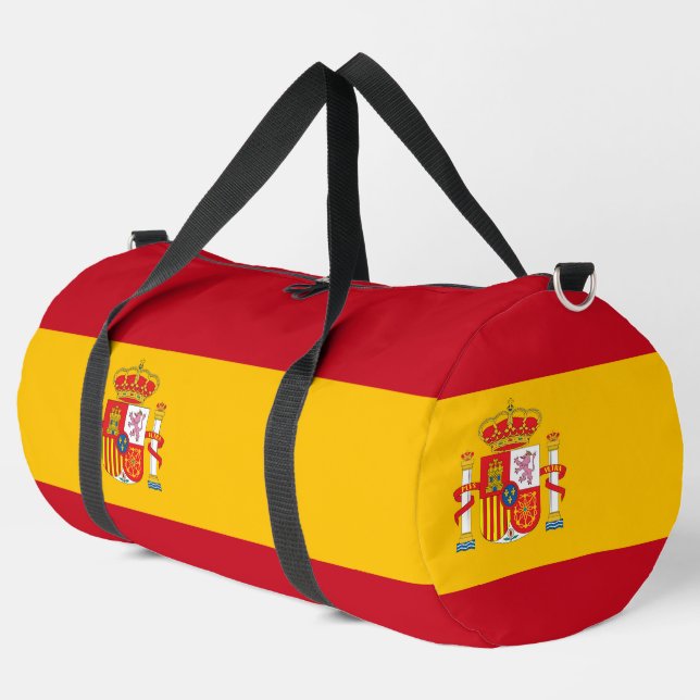 Bolso De Deporte Grande Bandera de España (Esquina izquierda)