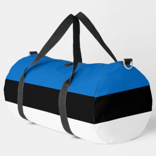 Bolso De Deporte Grande Bandera de Estonia