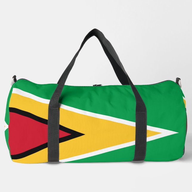 Bolso De Deporte Grande Bandera de Guyana (Anverso)