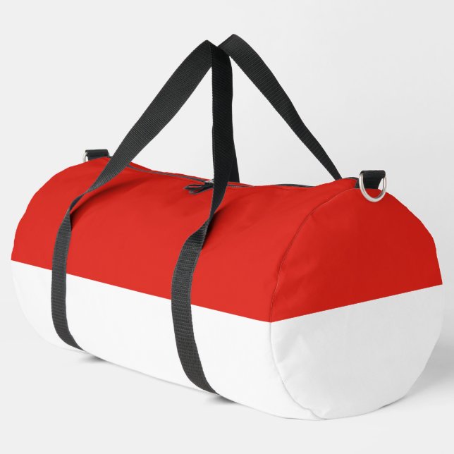 Bolso De Deporte Grande Bandera de Indonesia (Esquina izquierda)