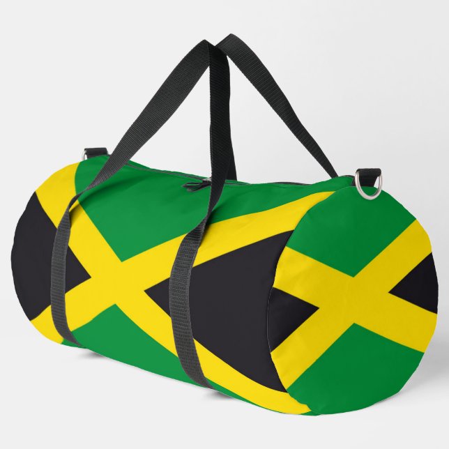 Bolso De Deporte Grande Bandera de Jamaica (Esquina izquierda)