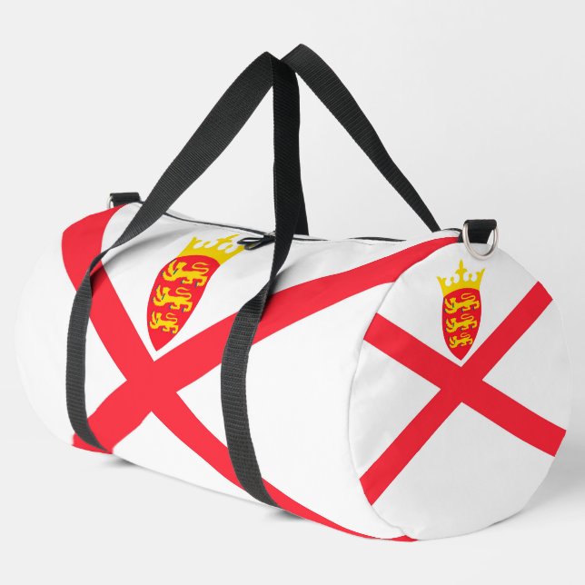 Bolso De Deporte Grande Bandera de la Isla de Jersey (Esquina izquierda)
