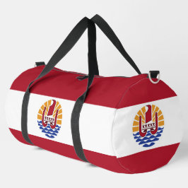 Bolso De Deporte Grande Bandera de la Polinesia Francesa