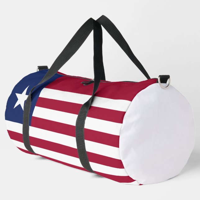 Bolso De Deporte Grande Bandera de Liberia (Esquina izquierda)