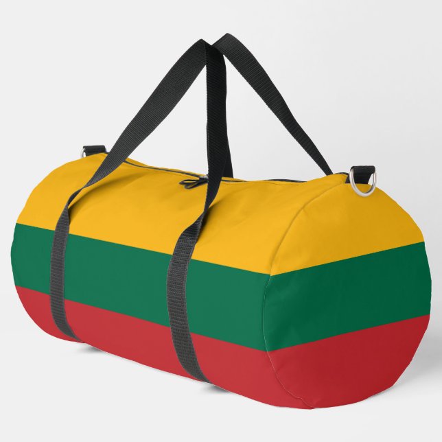Bolso De Deporte Grande Bandera de Lituania (Esquina izquierda)