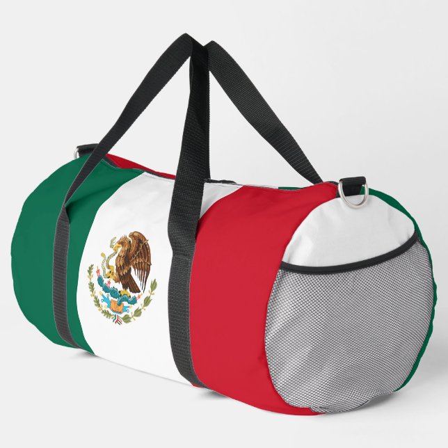 Bolso De Deporte Grande Bandera de México Gran Patriótico (Esquina derecha)