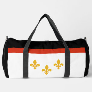 Bolso De Deporte Grande Bandera de Nueva Orleans, Luisiana
