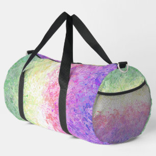 Bolso De Deporte Grande Bandera de orgullo Genderdoe abstracta boho groovy