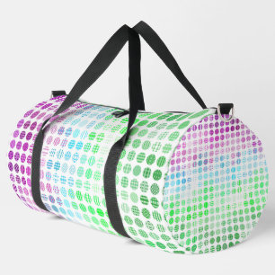 Bolso De Deporte Grande Bandera de orgullo Toric abstracto boho ecléctico