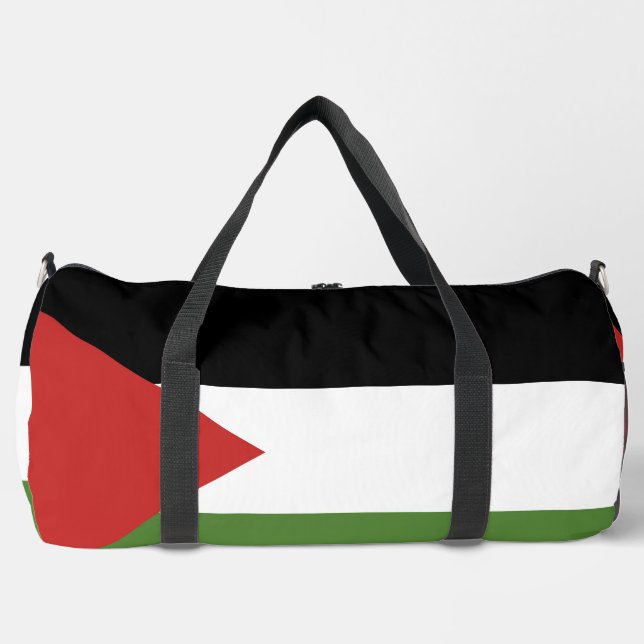 Bolso De Deporte Grande Bandera de Palestina (Anverso)