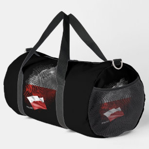 Bolso De Deporte Grande bandera de Polonia
