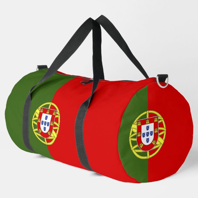 Bolso De Deporte Grande Bandera de Portugal (Esquina izquierda)