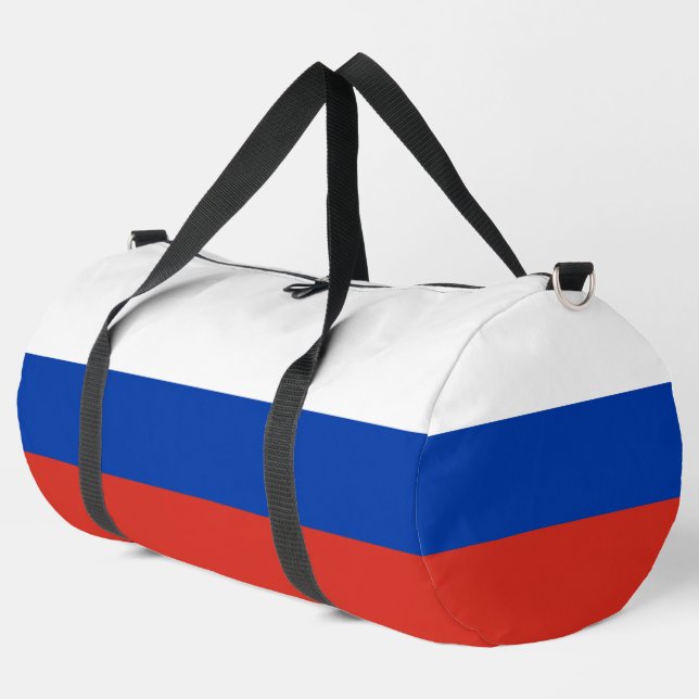 Bolso De Deporte Grande Bandera de Rusia (Esquina izquierda)