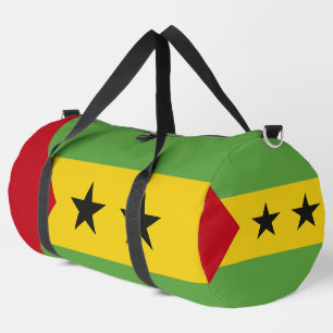 Bolso De Deporte Grande Bandera de Santo Tomé y Príncipe