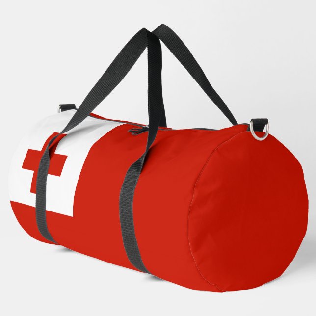 Bolso De Deporte Grande Bandera de Tonga (Esquina izquierda)