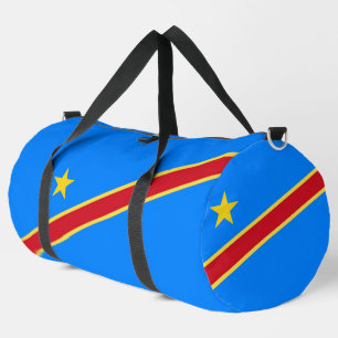 Bolso De Deporte Grande Bandera del Congo